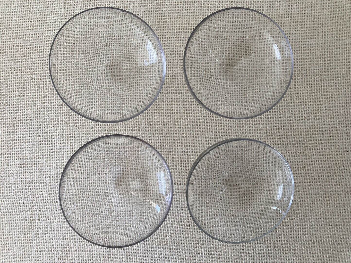 Spanish Silverplate Cocktail Champagne Goblets with Glass Liners (4)