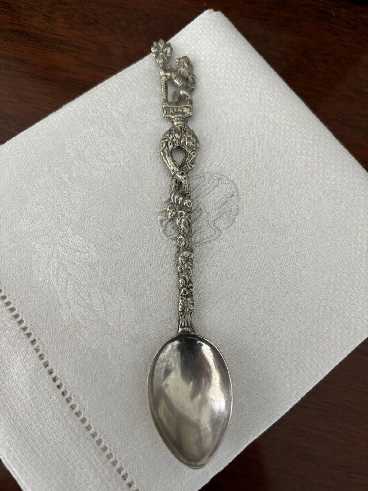 Montagnani Italian silver plate Figural Demitasse Spoon Set