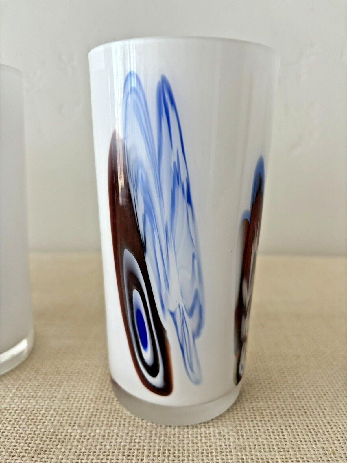 Venetian Murano Millefiori Glasses, Set of 6