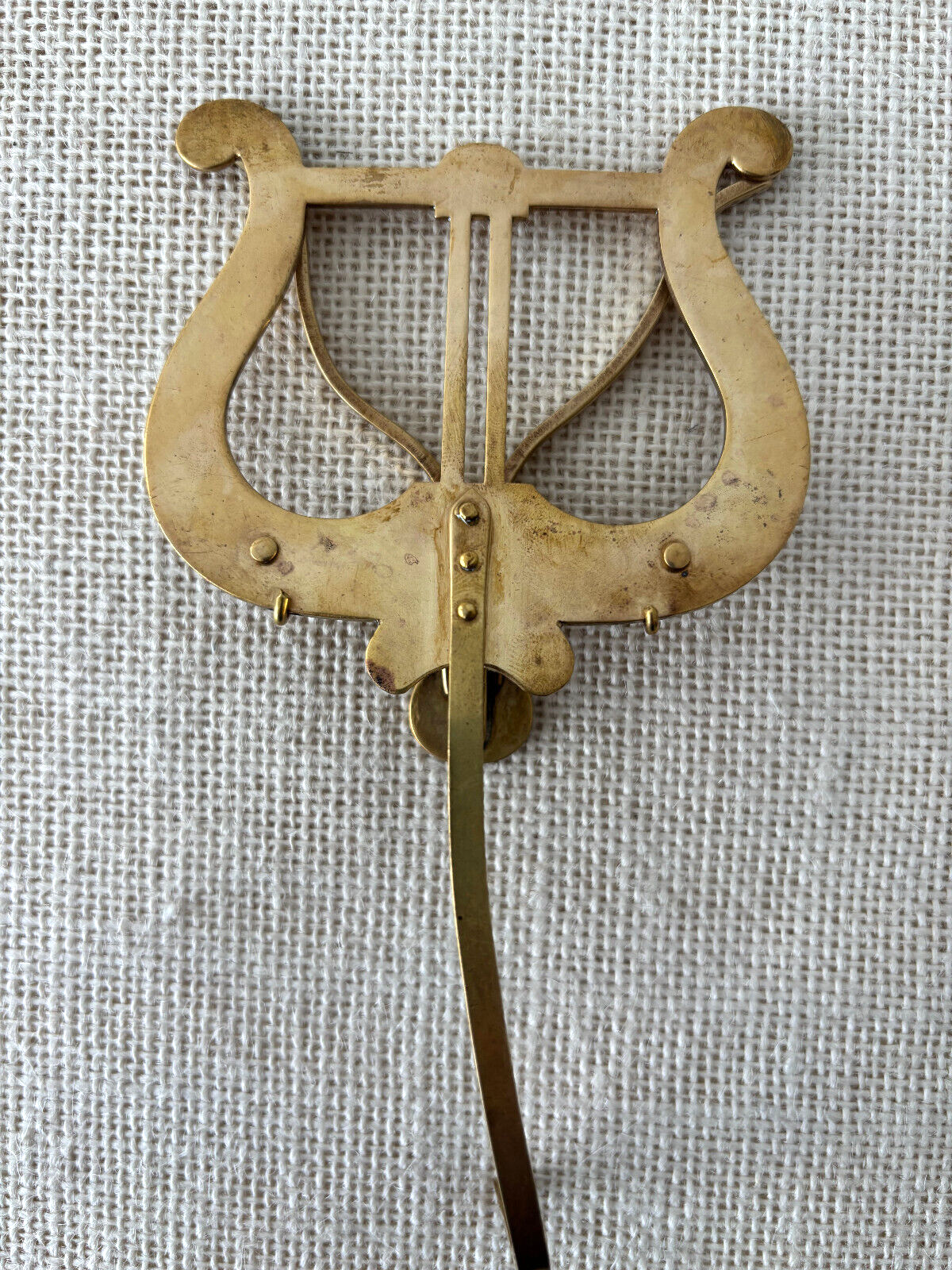 Large Brass Band Instrument Music Holder by Max Reiner Thun Switzerland