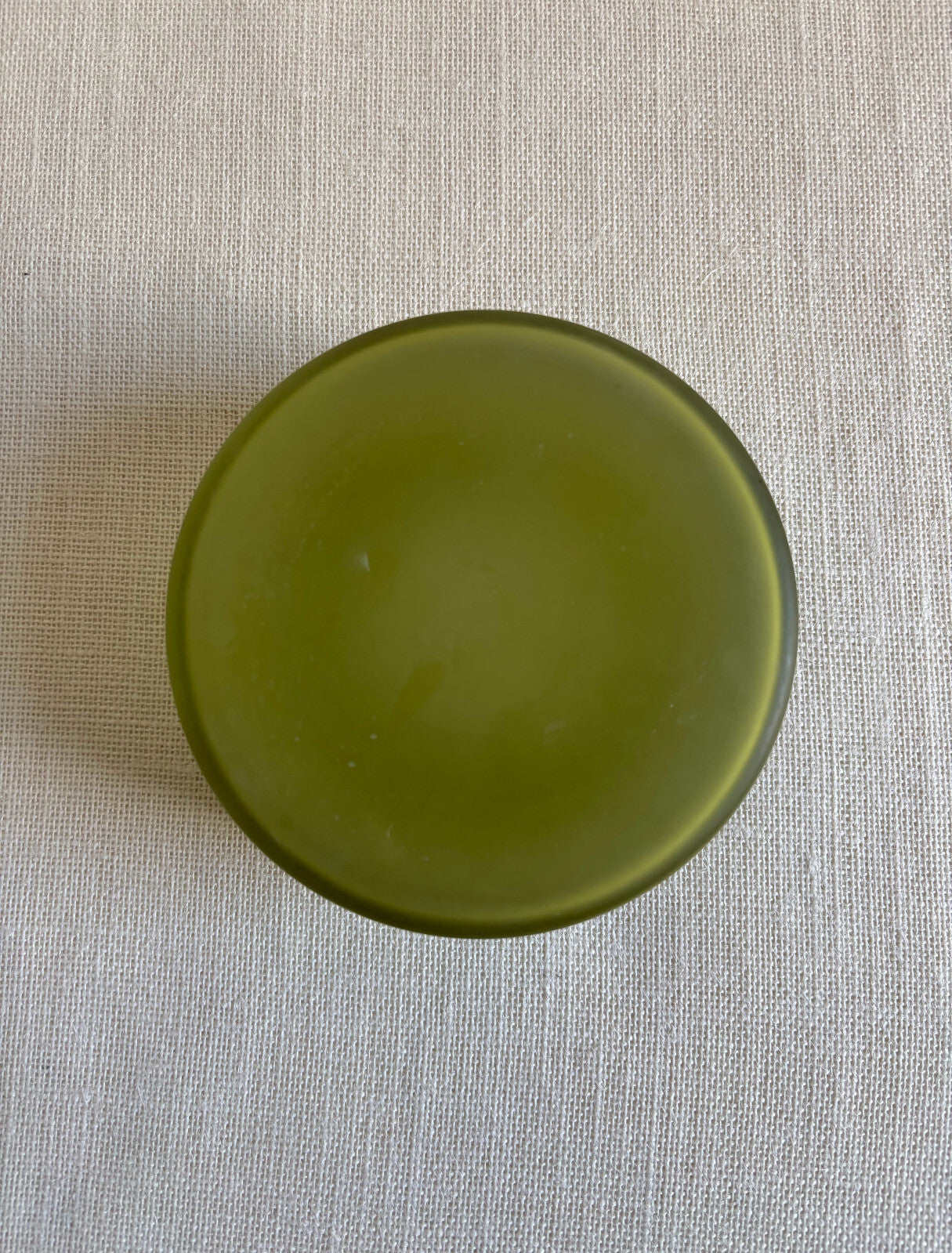 19thc French Green Opaline Glass Jar / Box with Ormolu Mounts