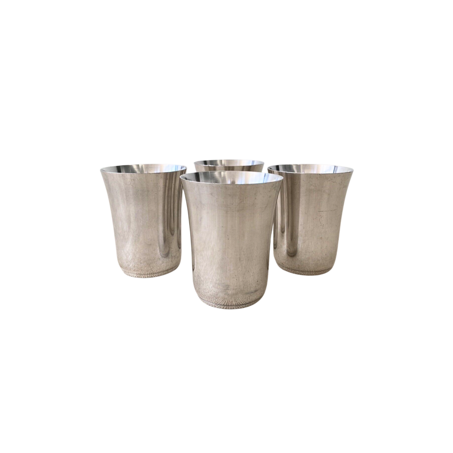 Art Deco Silver Plate WMF Cocktail Tumblers