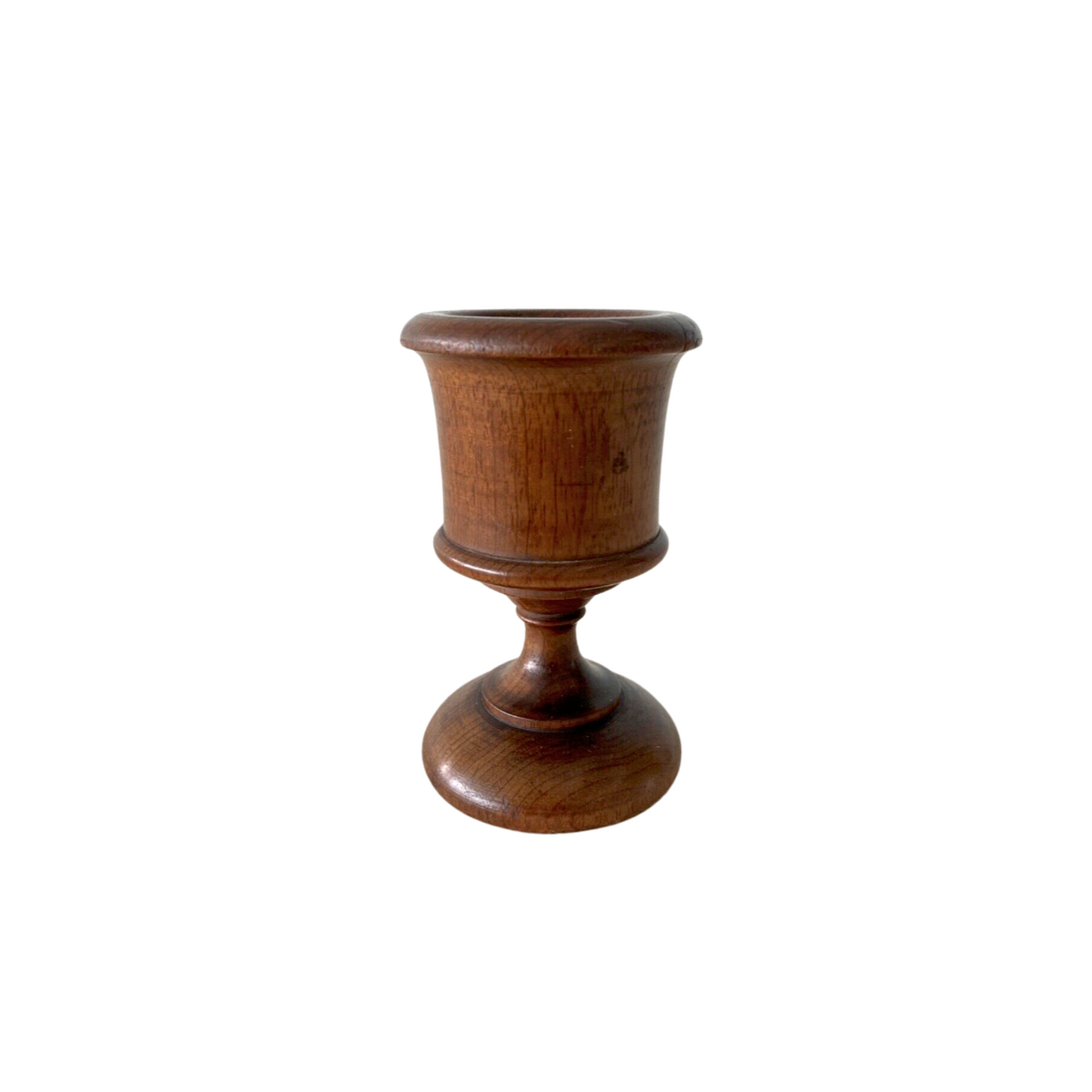 Hand turned wood Match / Toothpick Holder