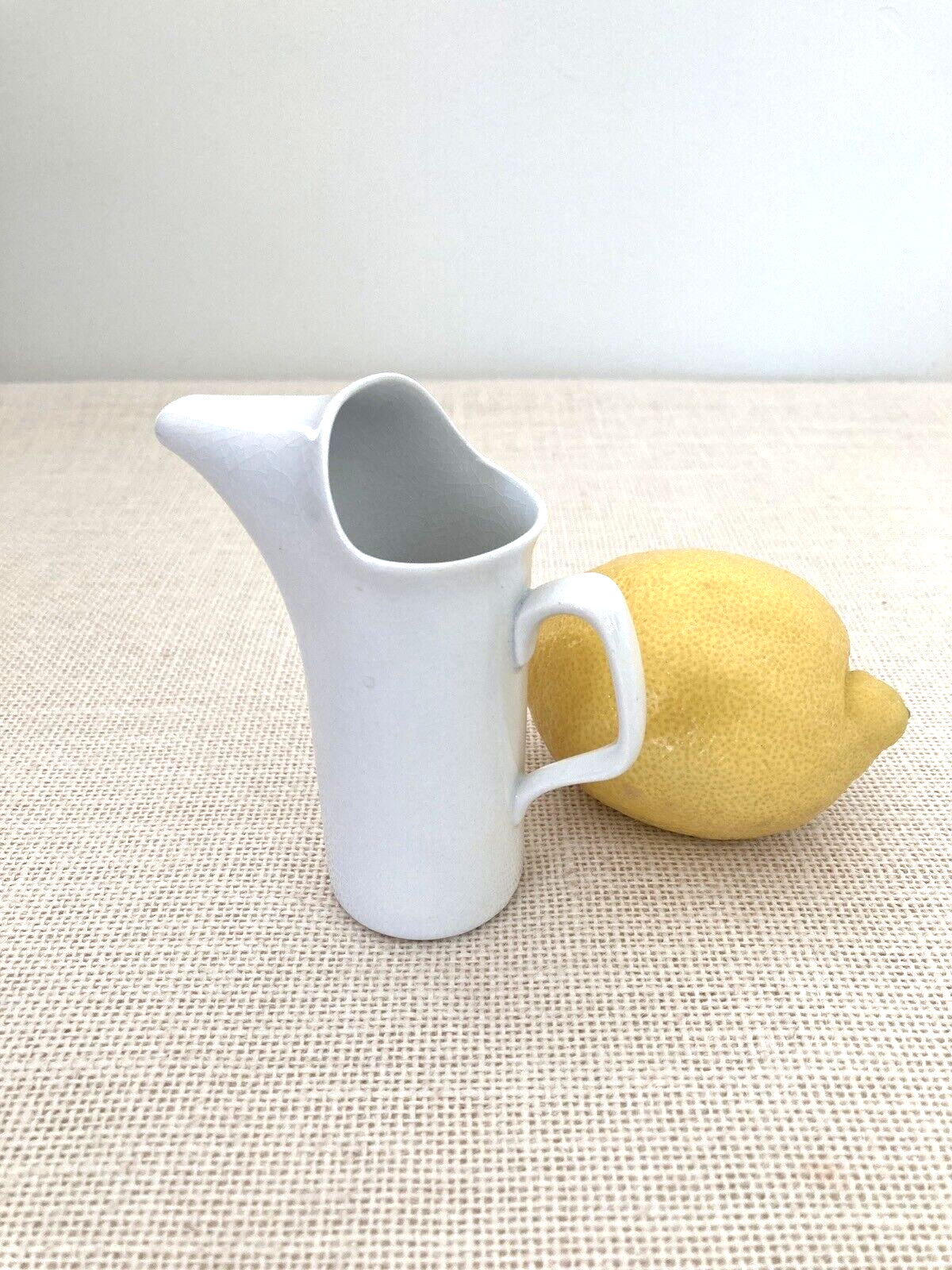 Mid Century Modern Lagardo Tackett Schmid Ironstone Creamer Pitcher