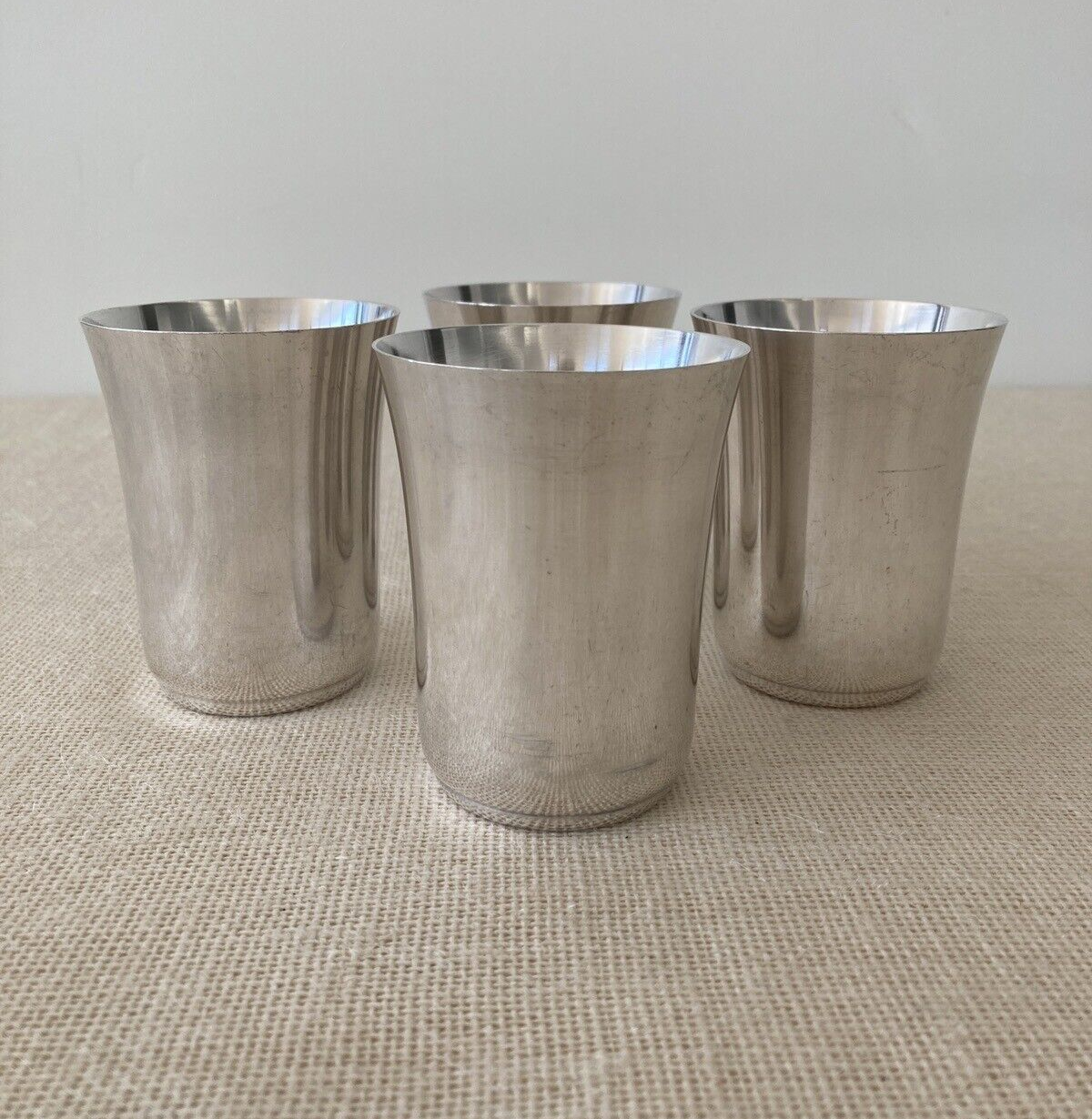 Art Deco Silver Plate WMF Cocktail Tumblers