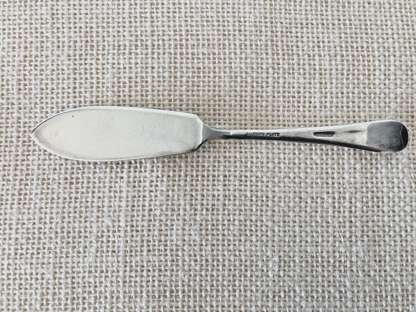 Mid century modern silver plate Cheese or Appetizer Knives by McGlashan-Clark