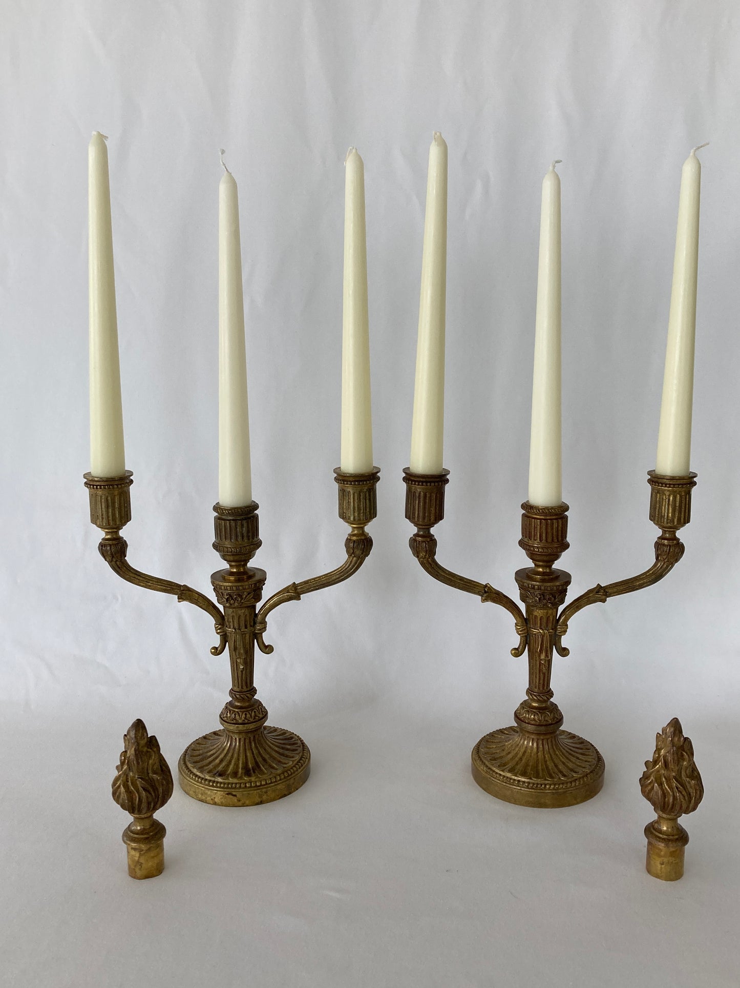 New Ivory 10" Tapered Candles, a pair