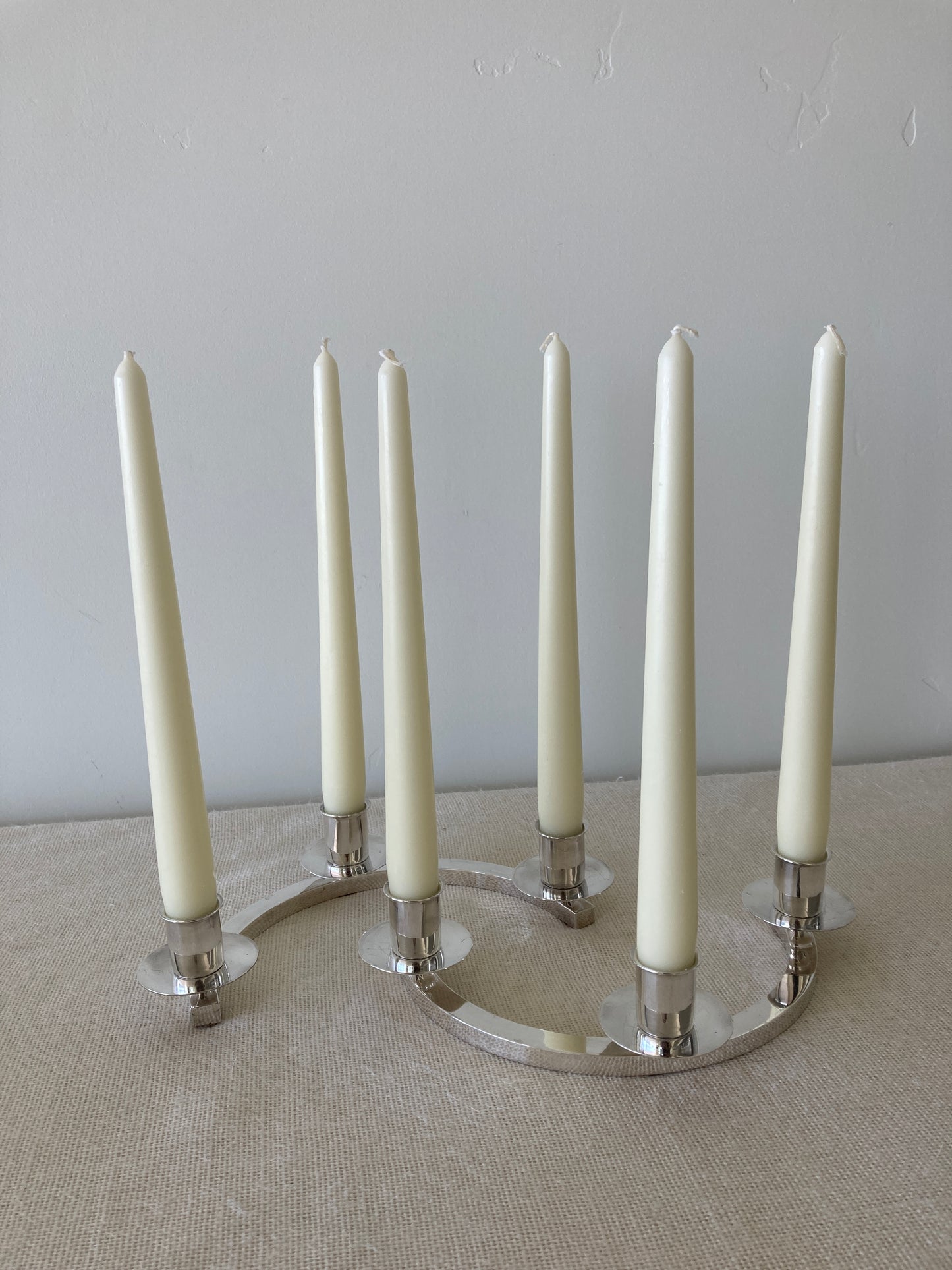 New Ivory 10" Tapered Candles, a pair