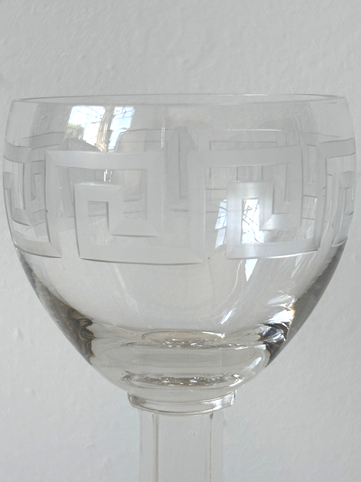 Art Deco Heisey Greek Key Cocktail Glasses