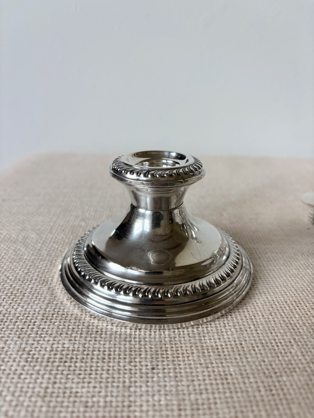 Pair of EMPIRE Sterling Silver Convertible Candelabras