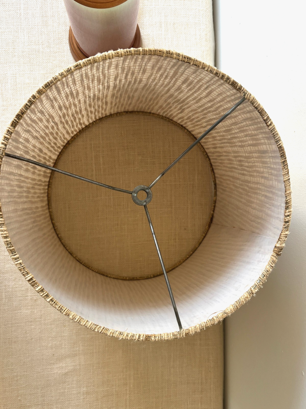 Vintage MCM William Manker Studio California Art Pottery Lamp