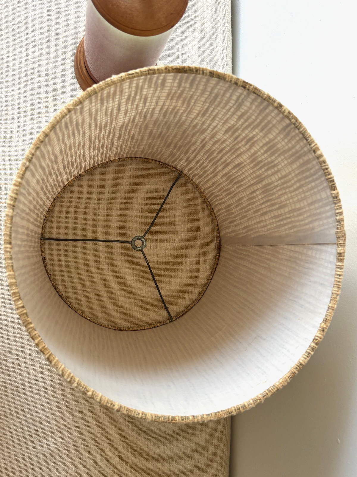 Vintage MCM William Manker Studio California Art Pottery Lamp