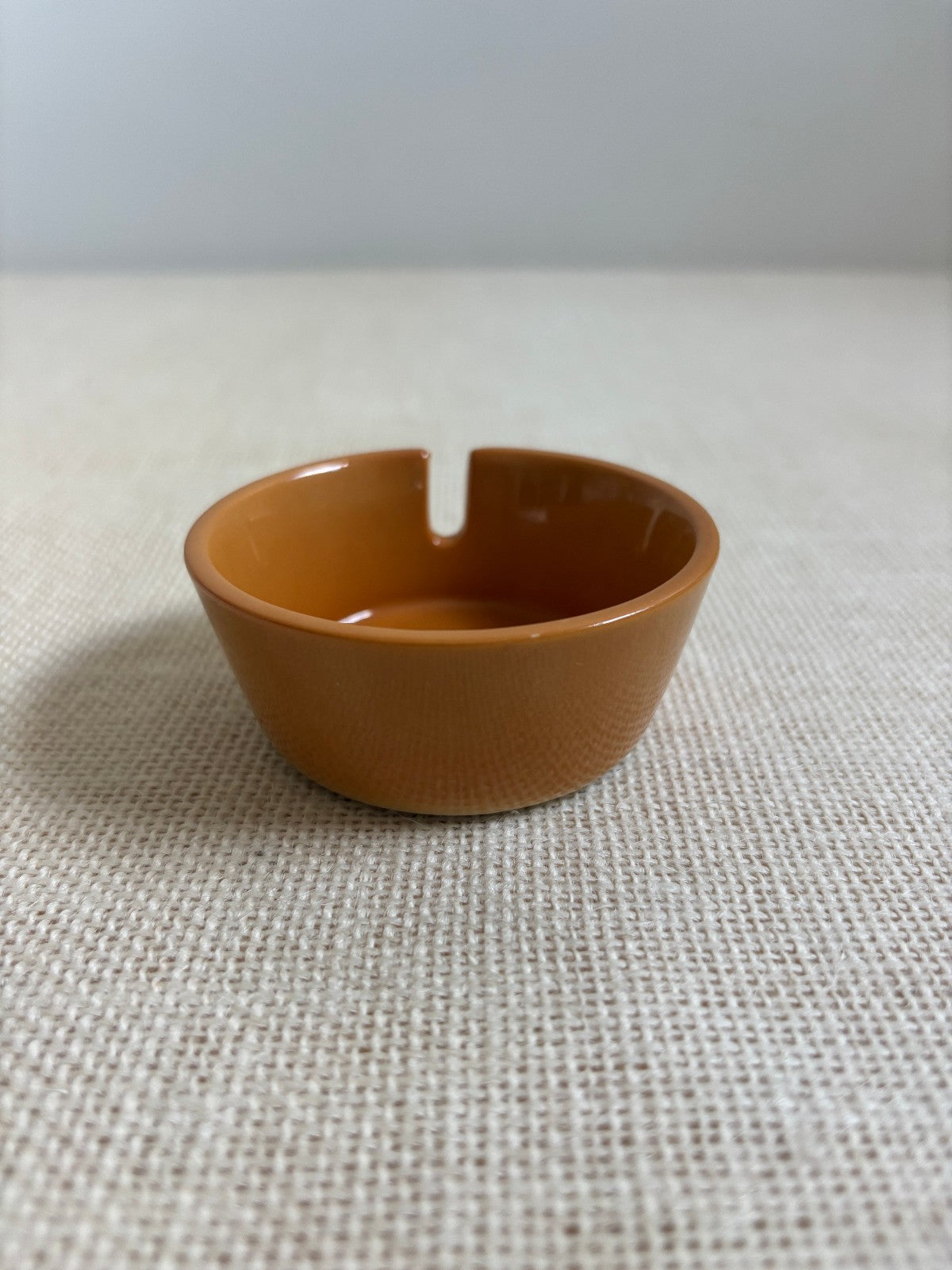 Kenji Fujita for Freeman Lederman Mid-century Ash Tray Yellow Tackett